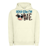 Pigment Pistachio holy cow i'm one Urban Hoodie - MaliasSmallBusiness
