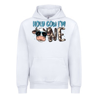 White holy cow i'm one Urban Hoodie - MaliasSmallBusiness