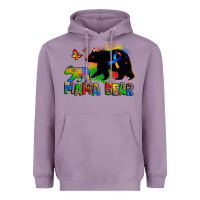 Lavender mama bear autism Heavyweight Hoodie - Zillion Design Studio