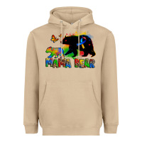 Mushroom mama bear autism Heavyweight Hoodie - Zillion Design Studio