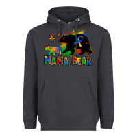 Smoke mama bear autism Heavyweight Hoodie - Zillion Design Studio