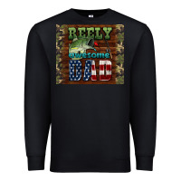 Black reely awesome dad Premium Sweatshirt - HRA Design Shop