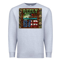 Heather Grey reely awesome dad Premium Sweatshirt - HRA Design Shop