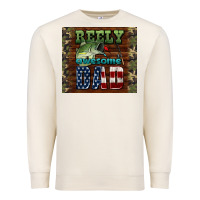 Reely Awesome Dad Premium Sweatshirt | Teevron
