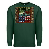 Sports Green reely awesome dad Premium Sweatshirt - HRA Design Shop
