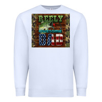 White reely awesome dad Premium Sweatshirt - HRA Design Shop