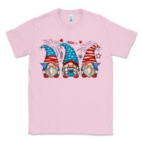 Bubblegum Pink fourth of july gnomes Classic Tee - Zillion Design Studio