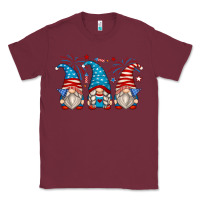 Burgundy fourth of july gnomes Classic Tee - Zillion Design Studio