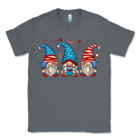 Charcoal Heather fourth of july gnomes Classic Tee - Zillion Design Studio