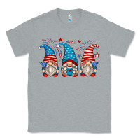 Heather Grey fourth of july gnomes Classic Tee - Zillion Design Studio