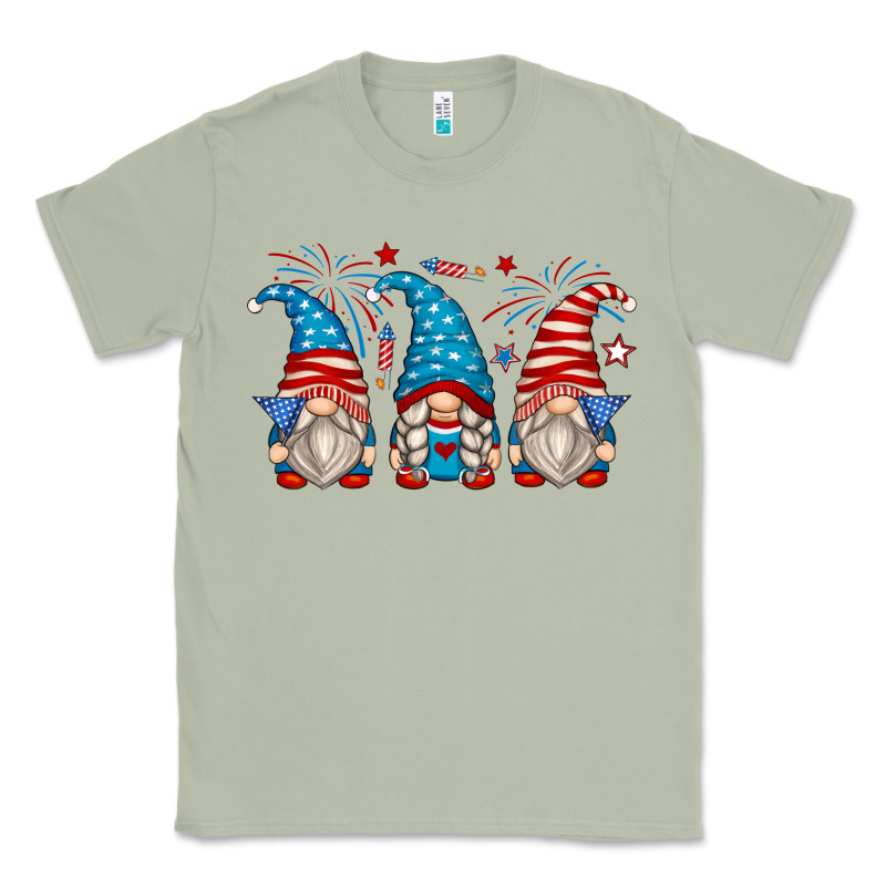 Fourth Of July Gnomes Classic Tee by Zillion Design Studio | Teevron