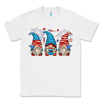 White fourth of july gnomes Classic Tee - Zillion Design Studio