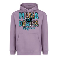 Lavender mama of drama boy mom Heavyweight Hoodie - Zillion Design Studio