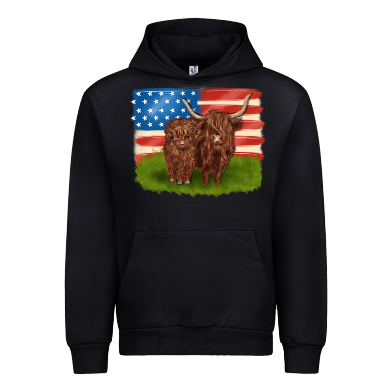 American Cows Urban Hoodie by MaliasSmallBusiness | Teevron