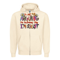 Sandshell i'm not arguing i'm explaining why i'm right Zipper Hoodie - Zillion Design Studio