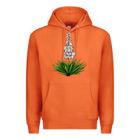 Carrot Yucca Flower IIIustrations Premium Hoodie - LillyAllenDesigns