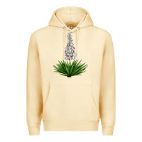 Pina Colada Yucca Flower IIIustrations Premium Hoodie - LillyAllenDesigns