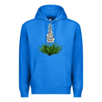 True Royal Yucca Flower IIIustrations Premium Hoodie - LillyAllenDesigns