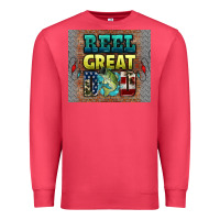 Cardinal reel great dad Premium Sweatshirt - HRA Design Shop