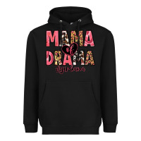 Black mama of drama girl mom Heavyweight Hoodie - Zillion Design Studio