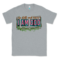 Heather Grey be still and know that i am god Classic Tee - texasbilliewilder