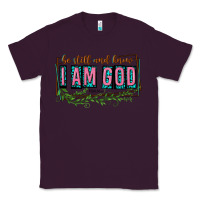 Plum be still and know that i am god Classic Tee - texasbilliewilder