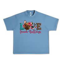 Love French Bulldogs Urban Heavy Tee | Teevron