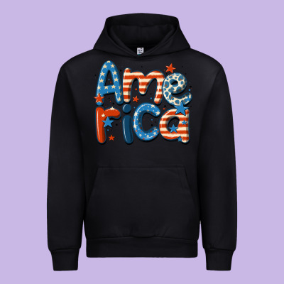 America Urban Hoodie Designed By Maliassmallbusiness