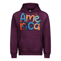 Mauve Wine america Urban Hoodie - MaliasSmallBusiness