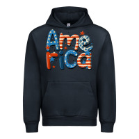 Navy america Urban Hoodie - MaliasSmallBusiness