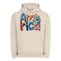 Pigment French Oak america Urban Hoodie - MaliasSmallBusiness