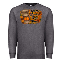 Charcoal Heather tis the season to be basic Premium Sweatshirt - RacoonDesign
