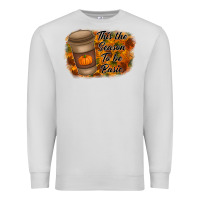 Dove Grey tis the season to be basic Premium Sweatshirt - RacoonDesign