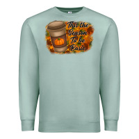 Seafoam tis the season to be basic Premium Sweatshirt - RacoonDesign