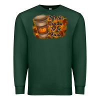 Sports Green tis the season to be basic Premium Sweatshirt - RacoonDesign