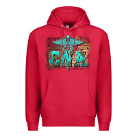 Cardinal western nurse certified nurse  assistant medilcal symbol  background Premium Hoodie - BarkalooDesign