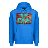 True Royal western nurse certified nurse  assistant medilcal symbol  background Premium Hoodie - BarkalooDesign