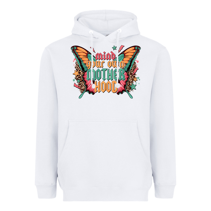 Mind Your Own Motherhood Heavyweight Hoodie by Zillion Design Studio | Teevron