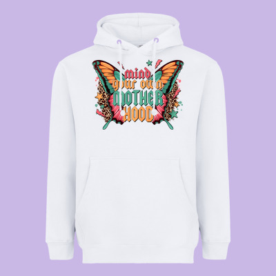 Mind Your Own Motherhood Heavyweight Hoodie Designed By Zillion Design Studio
