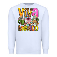 White viva mexico mexican coffee cups Premium Sweatshirt - FaDigitalArtStudio