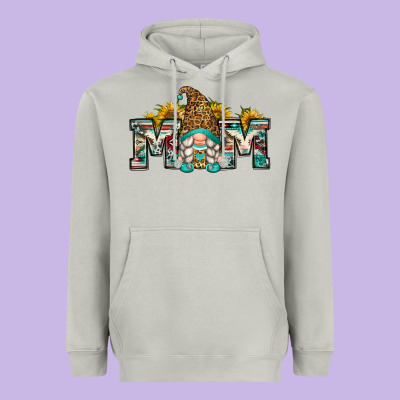 Mom Gnome Heavyweight Hoodie Designed By Zillion Design Studio