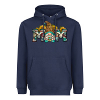 Navy mom gnome Heavyweight Hoodie - Zillion Design Studio