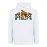 White mom gnome Heavyweight Hoodie - Zillion Design Studio