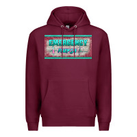 Burgundy western emergency nurse license plate template Premium Hoodie - BarkalooDesign