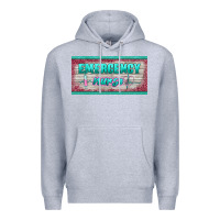 Heather Grey western emergency nurse license plate template Premium Hoodie - BarkalooDesign