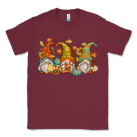 Burgundy fall gnomes Classic Tee - Zillion Design Studio