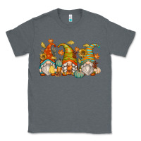 Charcoal Heather fall gnomes Classic Tee - Zillion Design Studio