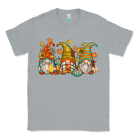 Heather Grey fall gnomes Classic Tee - Zillion Design Studio