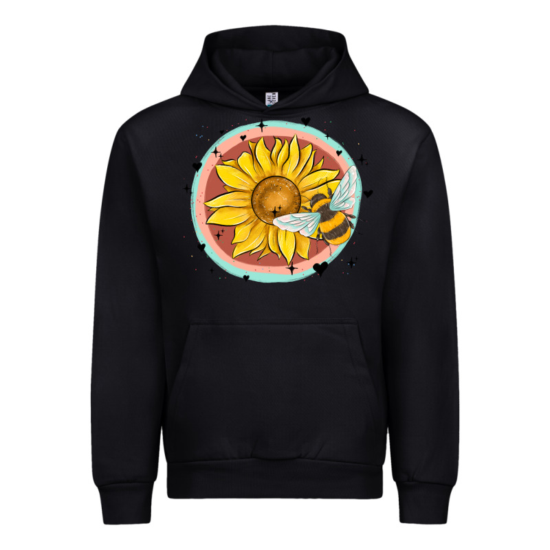 Bee And Sunflower Urban Hoodie by MaliasSmallBusiness | Teevron