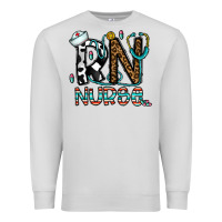 Dove Grey rn nurse Premium Sweatshirt - CowhideDigitalArt
